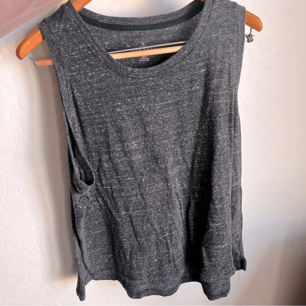 Danskin Activewear Gray Gym Sleeveless Tank Top Womens size XXL